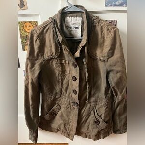 Anthropologie Hei Hei Utility Jacket